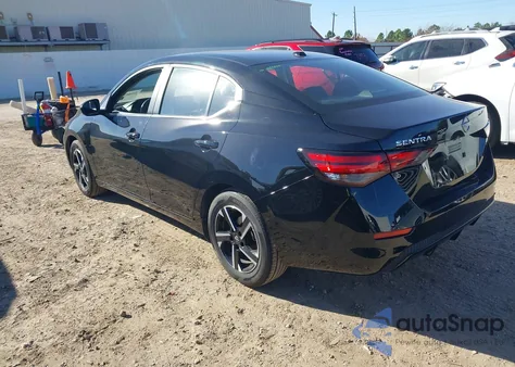 2025 Nissan Sentra Sv из США, поврежденный, VIN 3N1AB8CV2SY387408